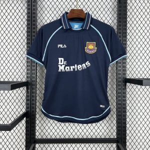 Retro West Ham United 1999/01 Camiseta 3ª Equipación