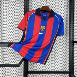 Retro Barcelona 2001/02 Camiseta 1ª Equipación