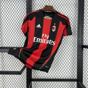 Retro AC Milan 2010/11 Camiseta 1ª Equipación