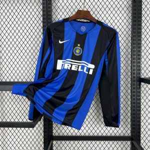 Retro Inter Milan 2004/05 Camiseta 1ª Equipación · Manga Larga