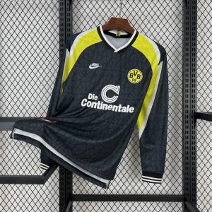 Retro Borussia Dortmund 1995/96 Camiseta 2ª Equipación · Manga Larga
