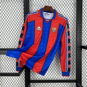 Retro Barcelona 1995/97 Camiseta 1ª Equipación · Manga Larga