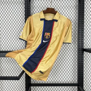 Retro Barcelona 2001/02 Camiseta 2ª Equipación