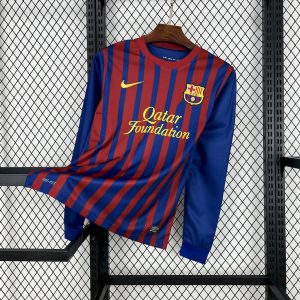 Retro Barcelona 2011/12 Camiseta 1ª Equipación · Manga Larga