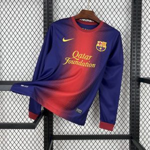 Retro Barcelona 2012/13 Camiseta 1ª Equipación · Manga Larga
