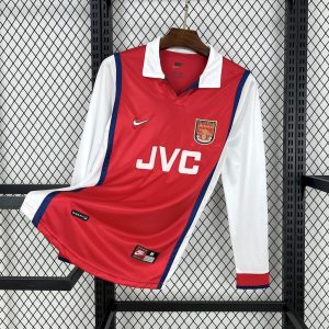 Retro Arsenal 1998/99 Camiseta 1ª Equipación · Manga Larga