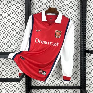 Retro Arsenal 1999/00 Camiseta 1ª Equipación · Manga Larga