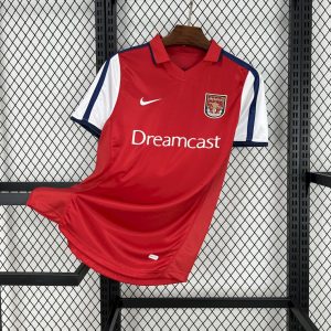 Retro Arsenal 2000/01 Camiseta 1ª Equipación
