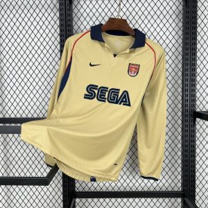 Retro Arsenal 2001/02 Camiseta 2ª Equipación · Manga Larga