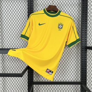 Retro Brasil 1998 Camiseta 1ª Equipación