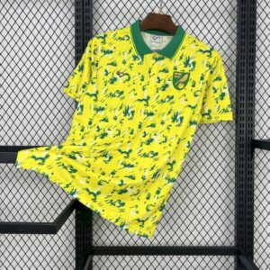 Retro Norwich City FC 1992/94 Camiseta 1ª Equipación