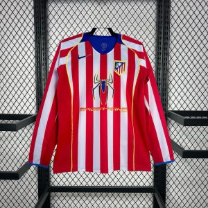 Retro Atletico Madrid 2004/05 Camiseta 1ª Equipación · Manga Larga