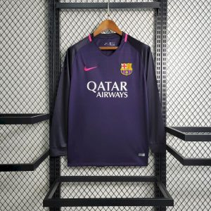 Retro Barcelona 2016/17 Camiseta 2ª Equipación · Manga Larga