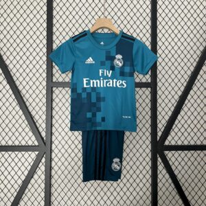 Retro Real Madrid 2017/18 3ª Equipación Conjunto Niños