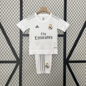 Retro Real Madrid 2015/16 1ª Equipación Conjunto Niños