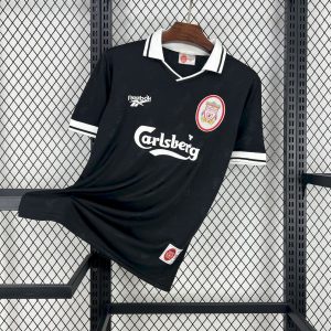 Retro Liverpool 1996/97 Black Camiseta