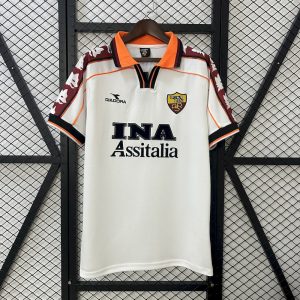Retro AS Roma 1998/99 Camiseta 2ª Equipación