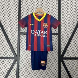 Retro Barcelona 2013/14 1ª Equipación Conjunto Niños