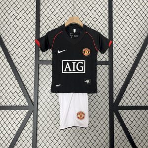 Retro Manchester United 2007/08 3ª Equipación Conjunto Niños