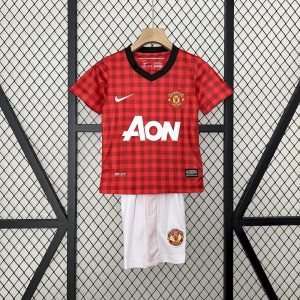 Retro Manchester United 2012/13 1ª Equipación Conjunto Niños