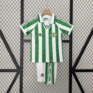 Retro Real Betis 1995/97 1ª Equipación Conjunto Niños