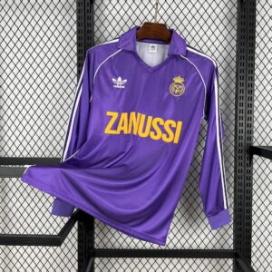 Retro Real Madrid 1984/85 Camiseta 3ª Equipación · Manga Larga
