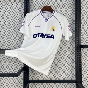 Retro Real Madrid 1990/92 Camiseta 1ª Equipación