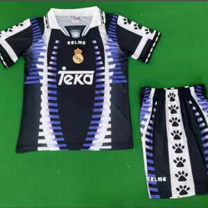 Retro Real Madrid 1997/98 3ª Equipación Conjunto Niños