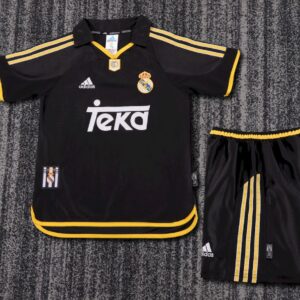 Retro Real Madrid 1998/00 2ª Equipación Conjunto Niños