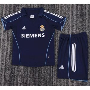 Retro Real Madrid 2005/06 2ª Equipación Conjunto Niños