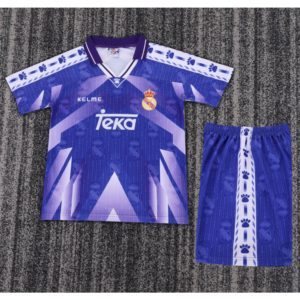 Retro Real Madrid 1996/97 2ª Equipación Conjunto Niños