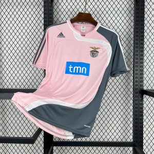 Retro Benfica 2007/08 Camiseta 2ª Equipación (With sponsor)
