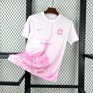 Brasil 2025/26 pink white Camiseta