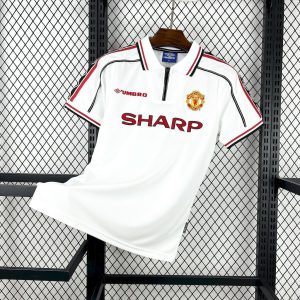 Retro Manchester United 1998/99 Camiseta 2ª Equipación