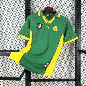 Retro Cameroon 1998 Camiseta 1ª Equipación