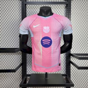 Barcelona 2025/26 Pink Camiseta · Versión Jugador
