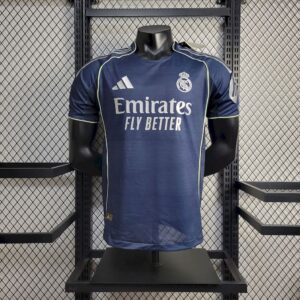 Real Madrid 2025/26 Camiseta 2ª Equipación · Versión Jugador
