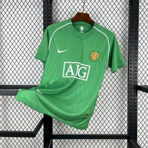 Retro Manchester United 2007/08 Camiseta de Portero