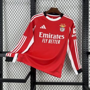 Benfica 2025/26 Camiseta 1ª Equipación · Manga Larga