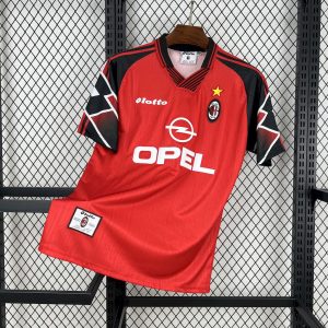 Retro AC Milan 1998/99 Camiseta 2ª Equipación Red