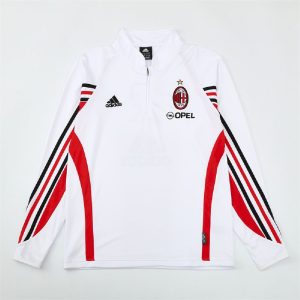 AC Milan 2003/04 1/4 Zip Sudadera Retro Style