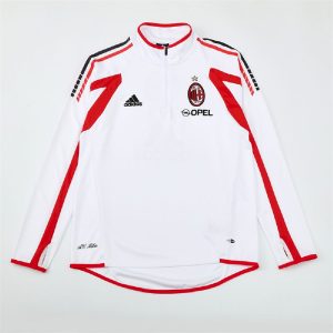 AC Milan 2005/06 1/4 Zip Sudadera Retro Style