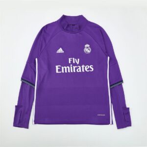 Real Madrid 2016/17 1/4 Zip Sudadera Retro Style