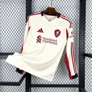 Liverpool 2025/26 Camiseta 2ª Equipación · Manga Larga