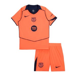 Niños · Barcelona 2025/26 3ª Equipación Conjunto