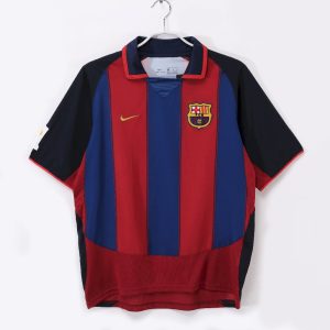 Retro Barcelona 2003/04 Camiseta 1ª Equipación