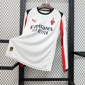 AC Milan 2025/26 Camiseta 2ª Equipación · Manga Larga