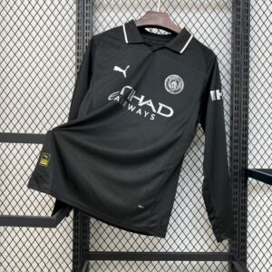 Manchester City 2025/26 Camiseta 2ª Equipación · Manga Larga