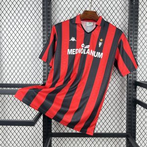 Retro AC Milan 1988/89 Camiseta 1ª Equipación