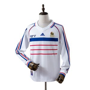 Retro Francia 1998 Camiseta 2ª Equipación · Manga Larga